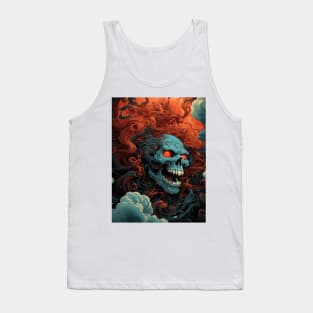 The Red Sun and the Ancient Gods Tank Top